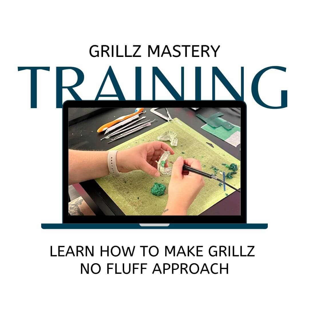 grillz training, grillz course, how to make grillz, grillz course near me, online grillz training, how to wax up grillz, grillz wax, grillz supplies, grillz workshops