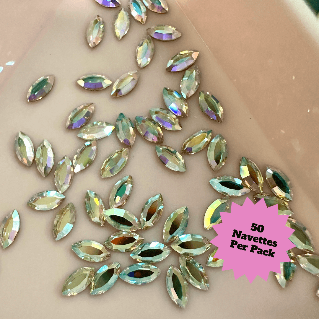 Bulk Preciosa Navettes (50 Pieces)