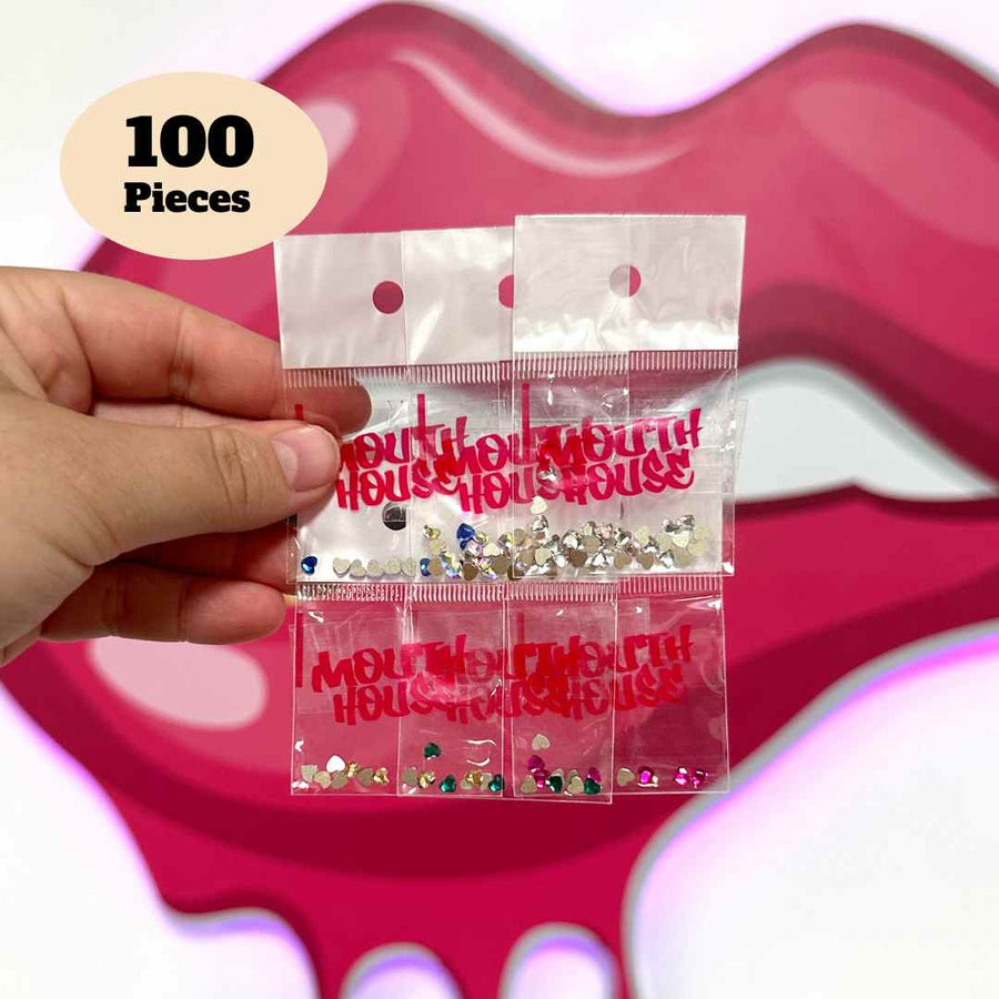 Heart Tooth Gems Bundle - 100 Pieces