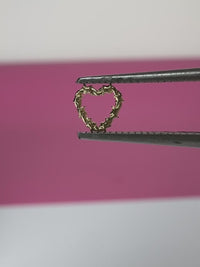 Barbwire Heart Tooth Charm