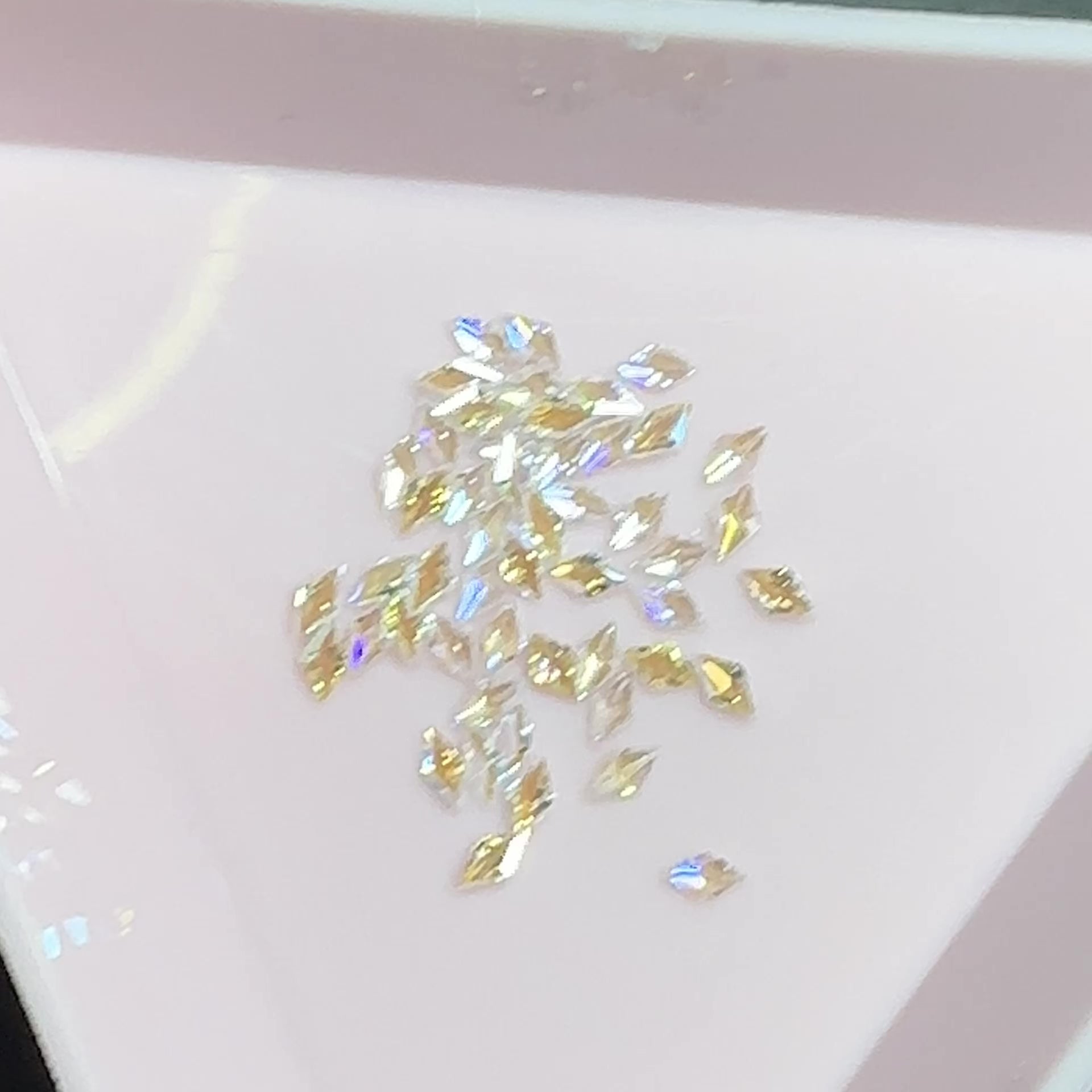 Mini Diamond Zircon Tooth Gems (50 Pieces)