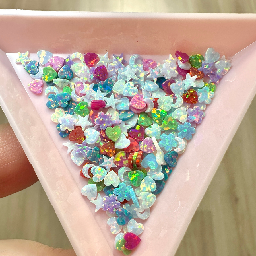 Mixed Opal Confetti - Opal Tooth Gems